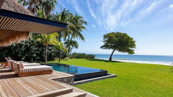 Beachfront Mansion in Punta Mita with Bowling Alley and Spa